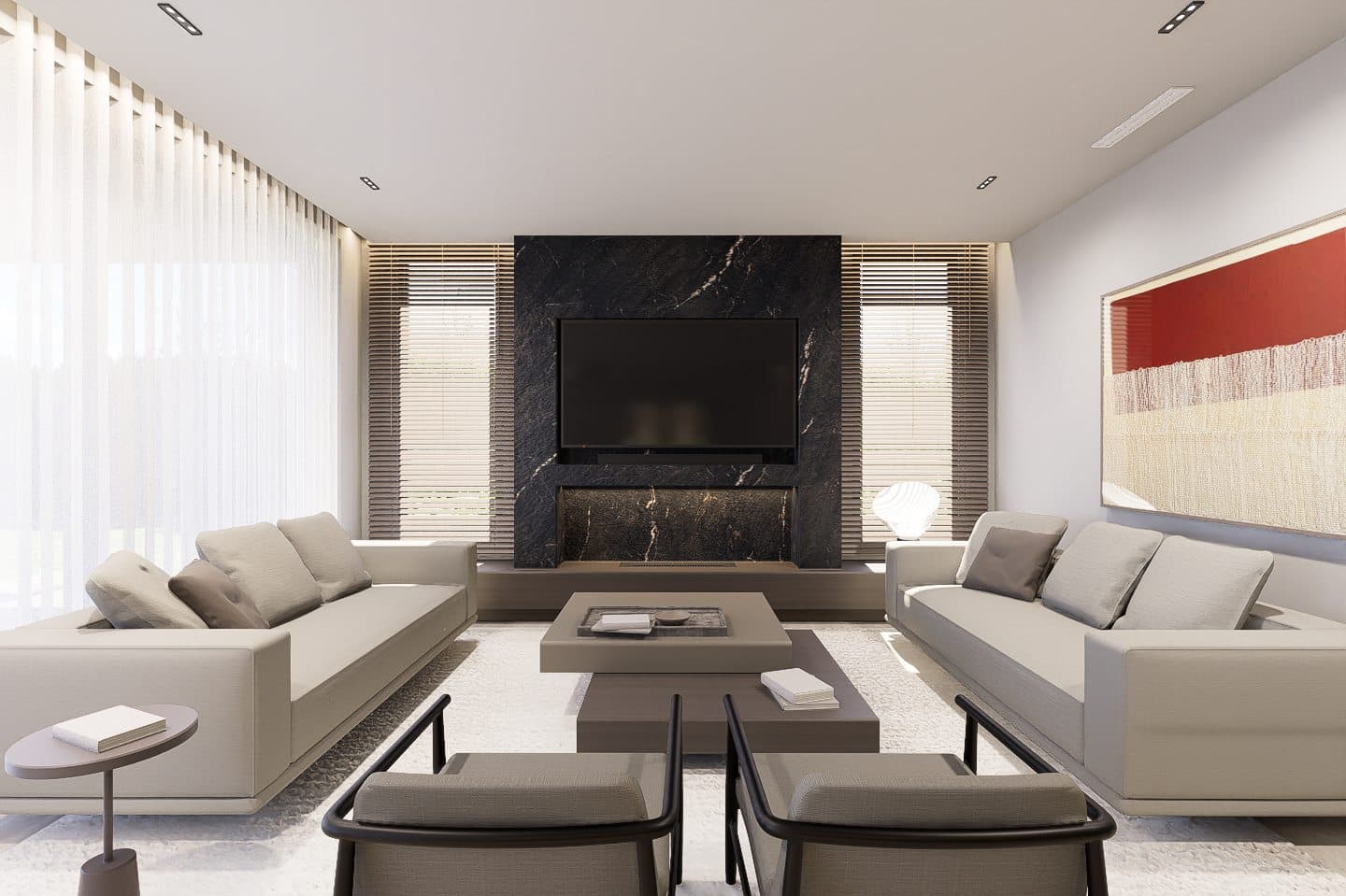 Nordelta Virazón, render de casa en Barrio Virazón