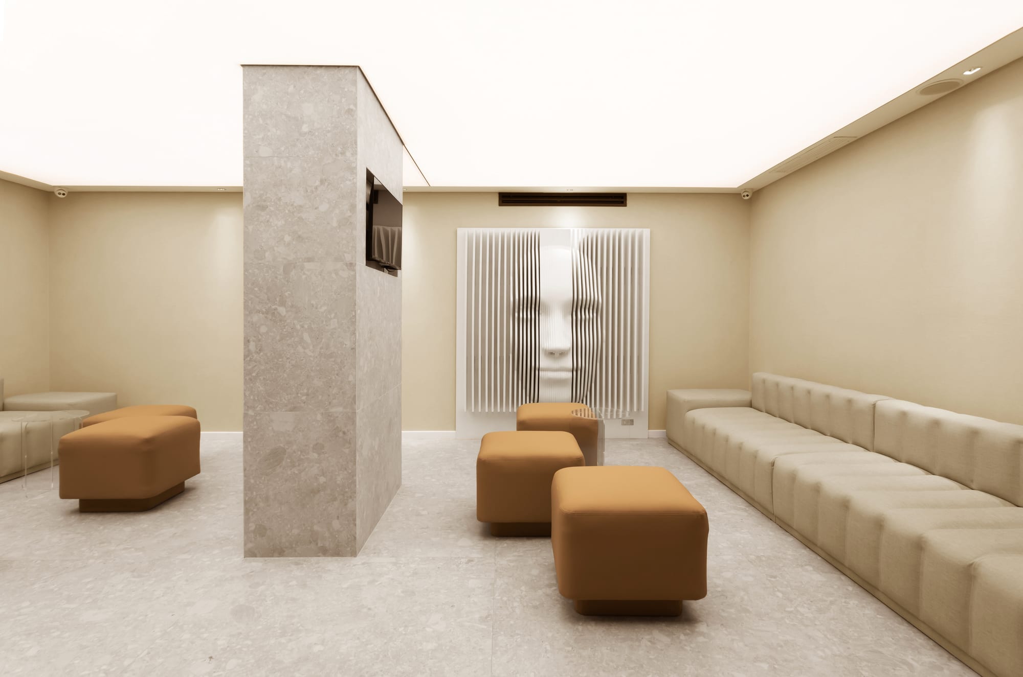 Sala de espera de clínica