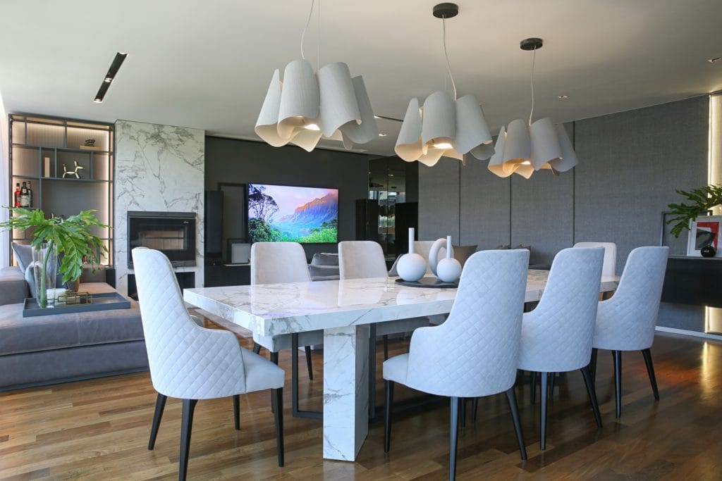 Juana Manso, Los Molinos, comedor de diseño en Puerto Madero